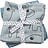 Contour Swaddling wraps blue 2 pcs