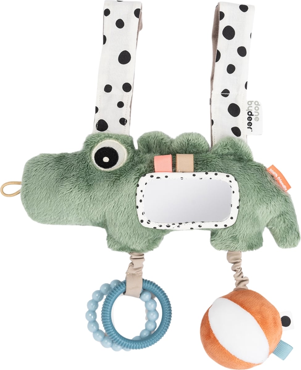 Croco Kinderwagen-Kette grün