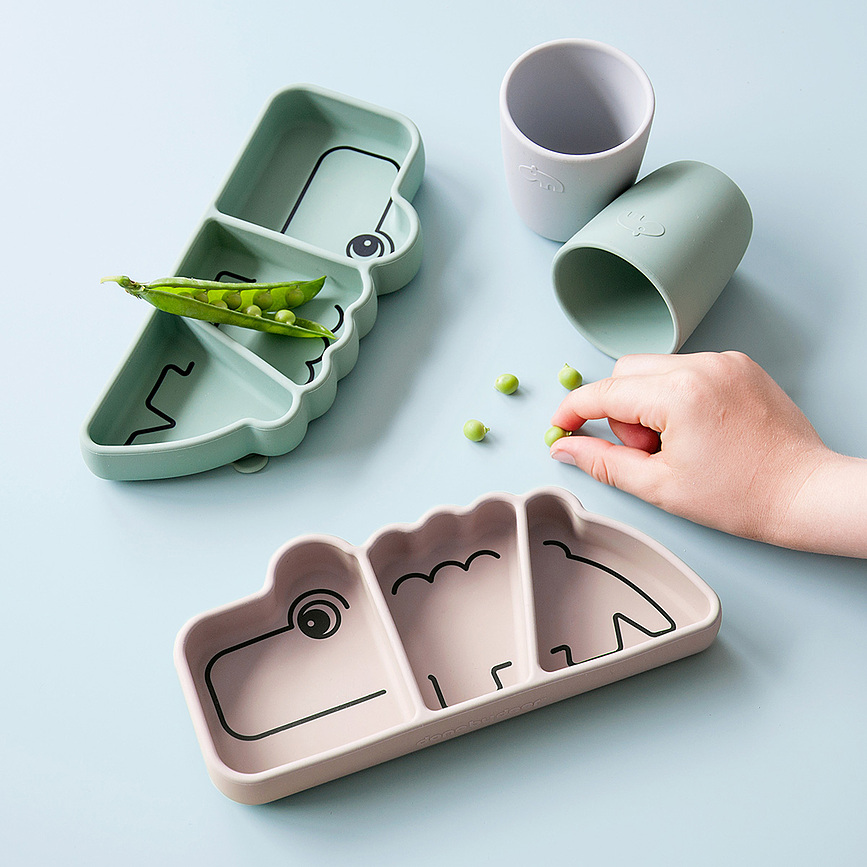 Croco Krožniček s priseskom, zelen