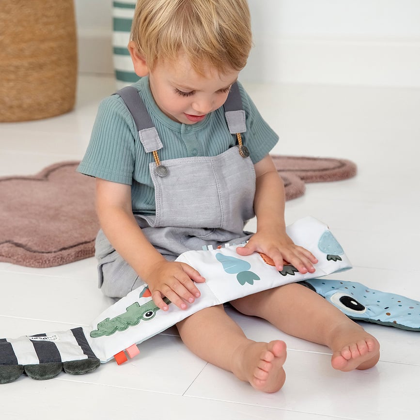 Croco Livre sensoriel, vert