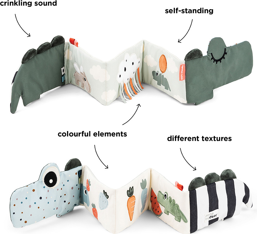 Croco Senzorna Knjižica zelena