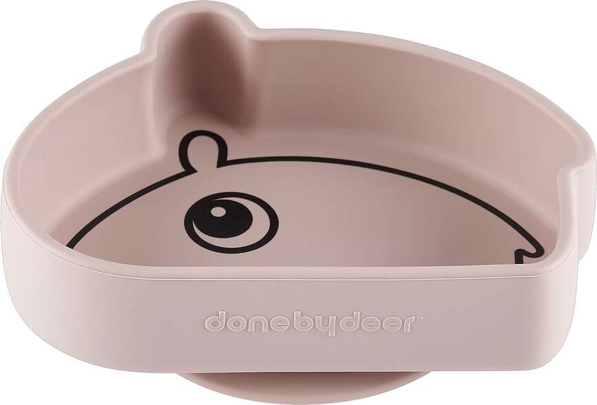 Cuenco con ventosa Ozzo, mostaza