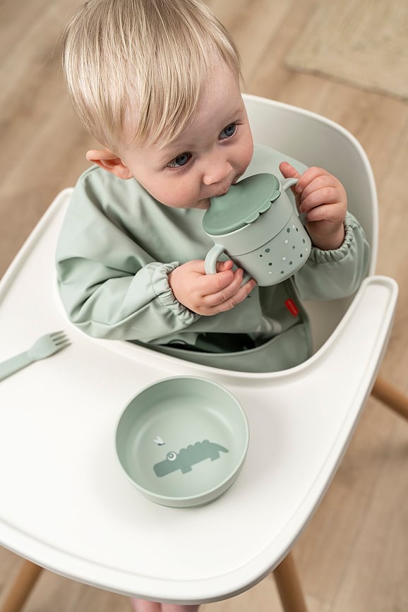 Cuenco Infantil Foodie Croco, verde