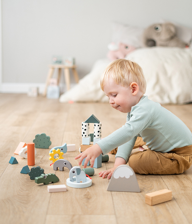 Deer Friends Blocs de Construction, Set 34 pièces