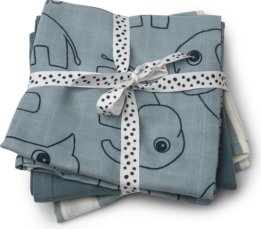 Deer Friends Cloth diapers blue 3 pcs