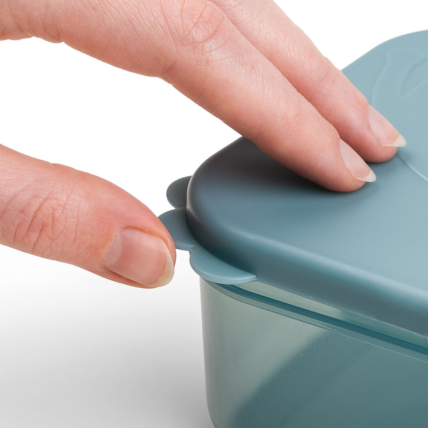 Deer Friends Elphee & Birdee Posodice za prigrizke, roza, 3 kosi