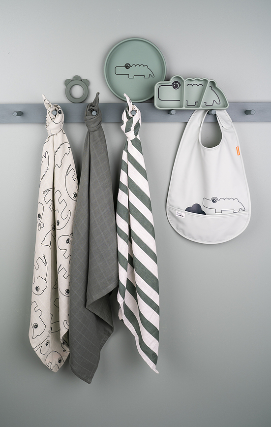 Deer Friends Langes, roses, Lot de 3