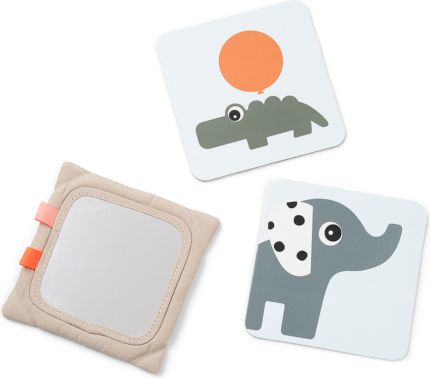 Deer Friends Porte-Cartes pour cartes contrastées, sable