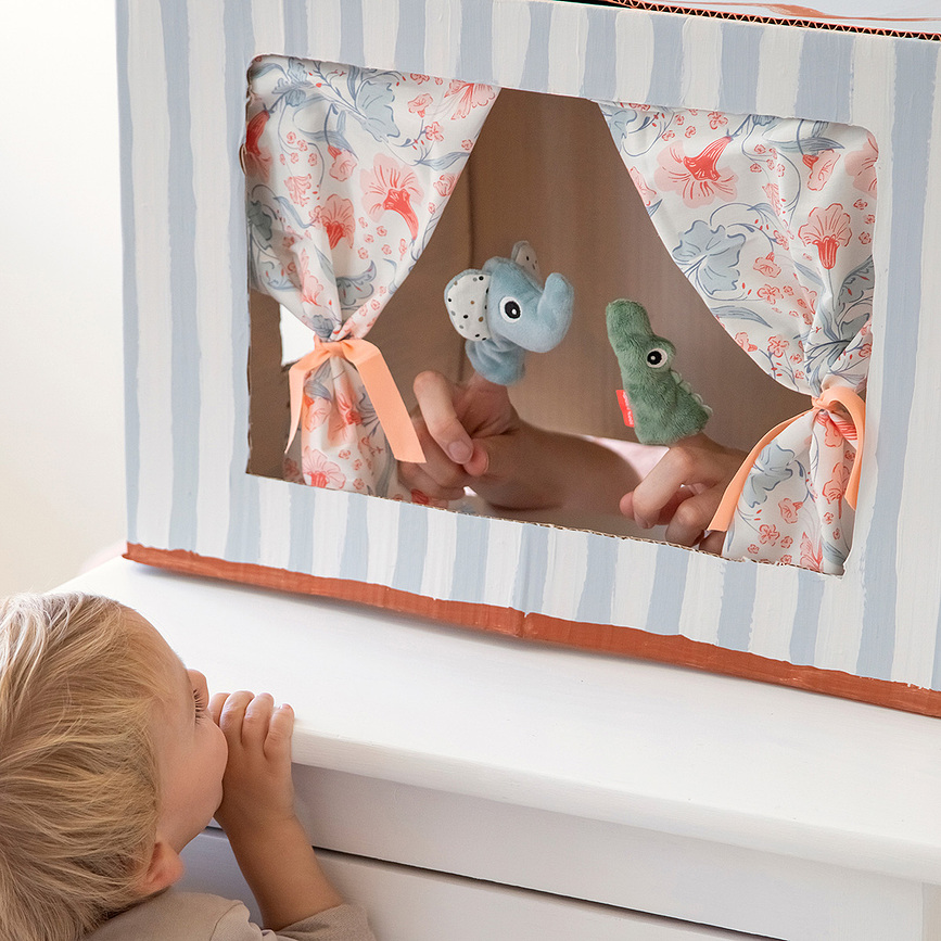 Deer Friends Prstne Lutke, 3 kosi