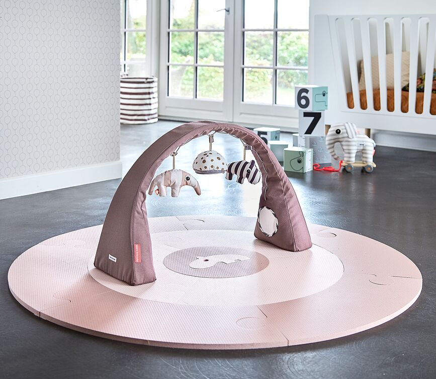 Done By Deer Arche de jeux, gris foncé