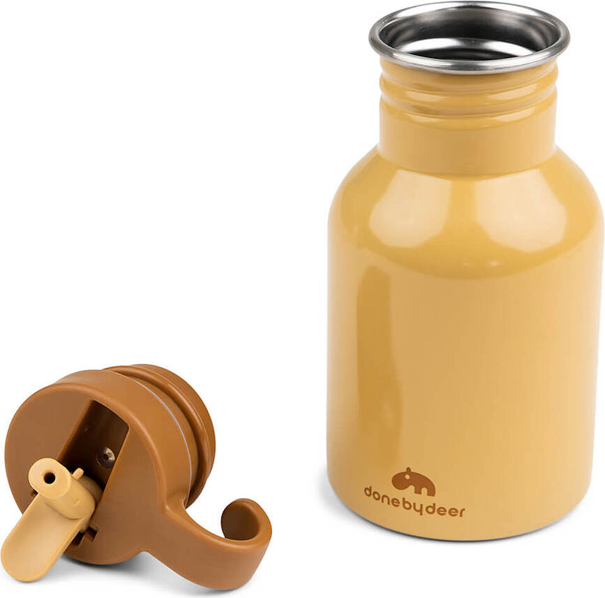 Done by Deer Croco Boca za vodu sa slamkom zelena