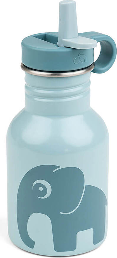 Done by Deer Elphee Boca za vodu sa slamkom plava