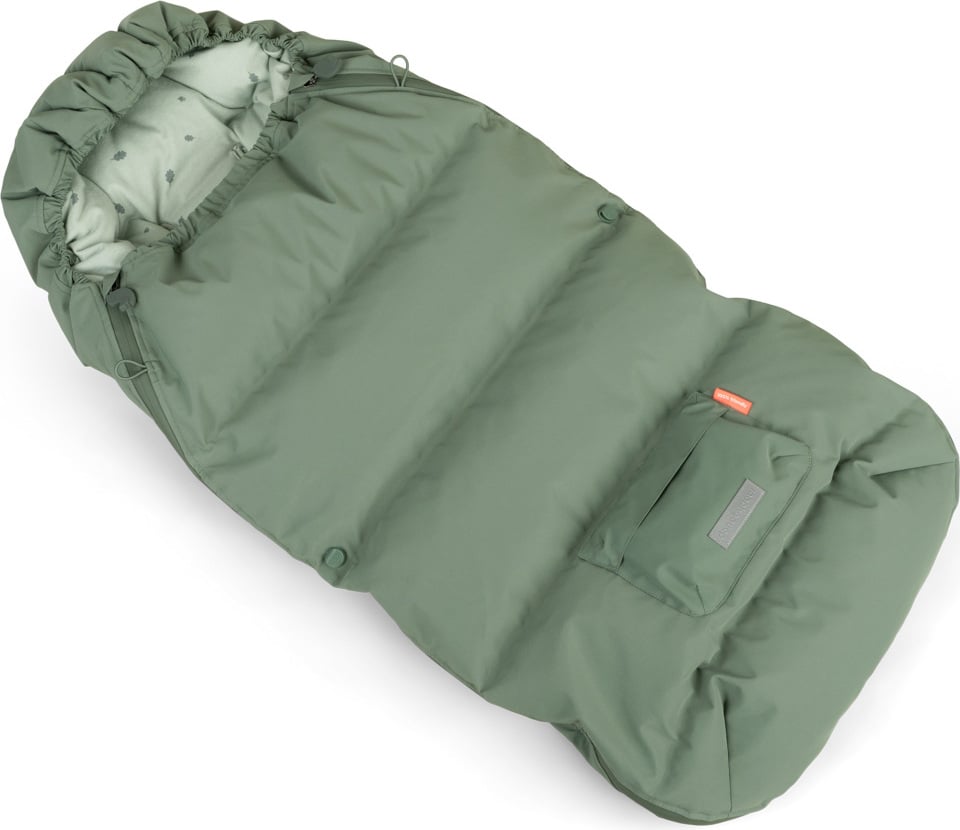 Done by Deer Fußsack für Kinderwagen, grün