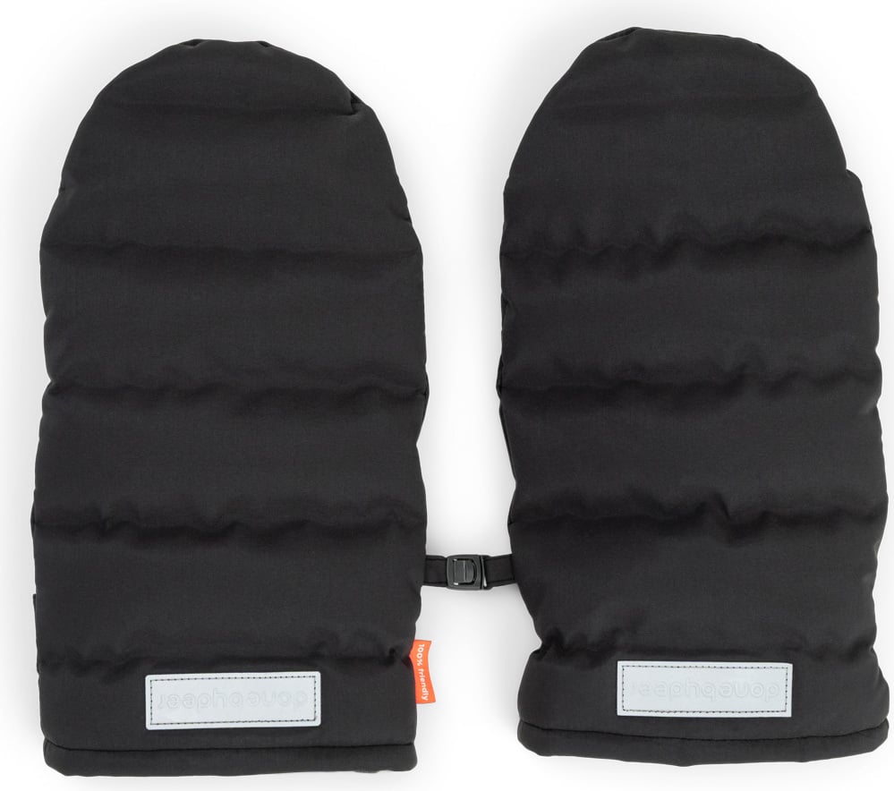 Done by Deer Kinderwagenhandschuhe 2in1, schwarz