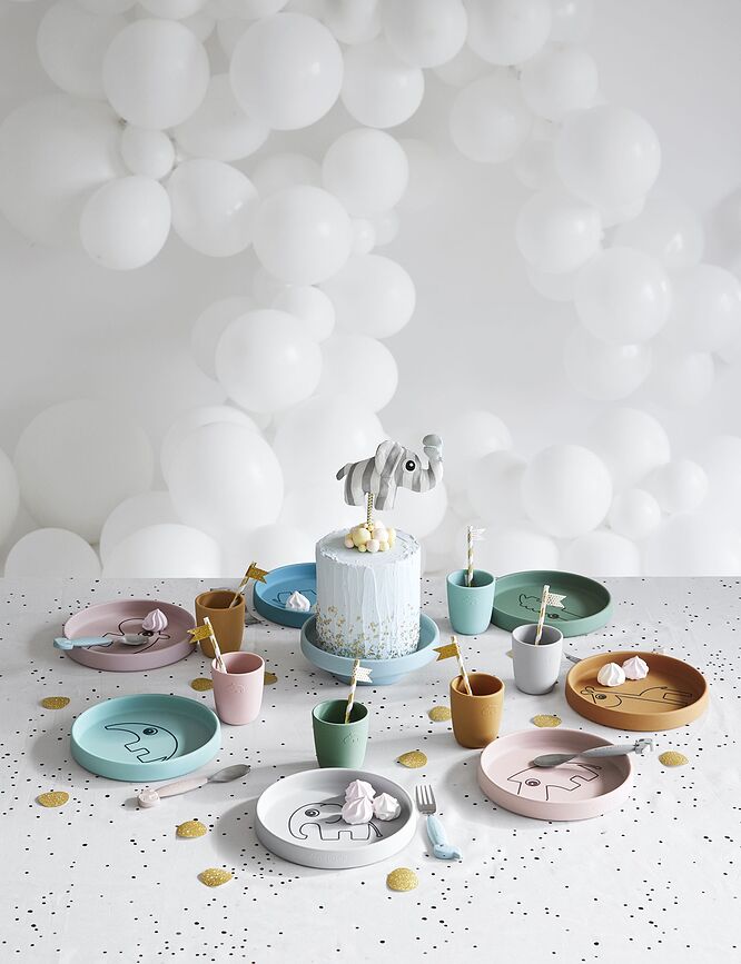 Done by deer Κούπα, σιλικόνης, μπλε