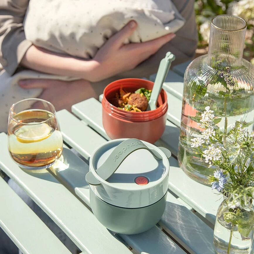 Done by Deer Kutija za ručak dječja narančasta