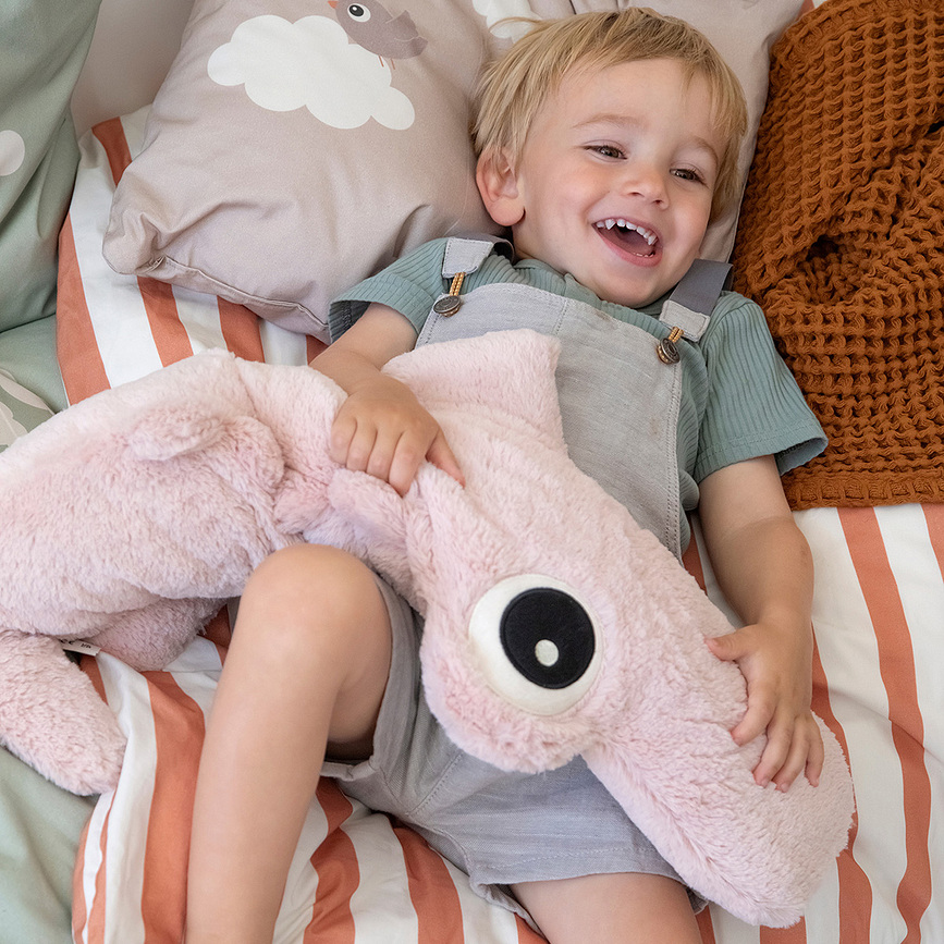 Done By Deer Λούτρινο Ελέφαντας, μεγάλο, άμμου, με γέμιση κόκκων