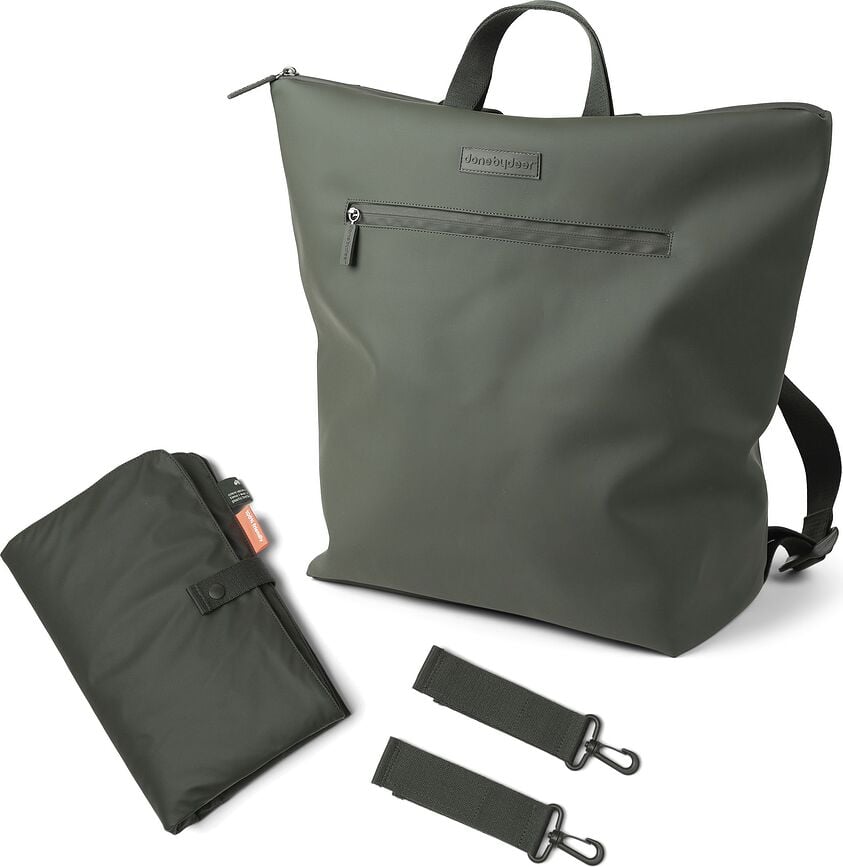 Done By Deer Nahrbtnik s previjalno podlogo, črn