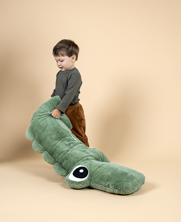 Done by deer Croco Peluche crocodile, 100 cm