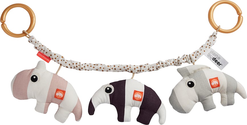 Done By Deer Pram Toy pink
