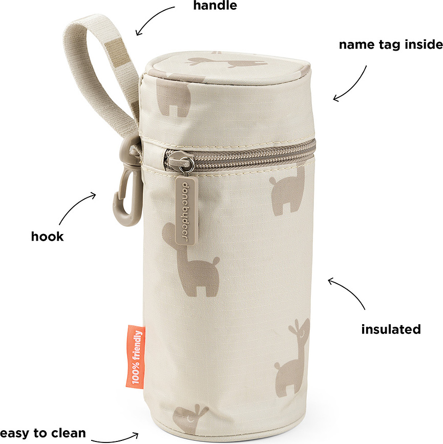 Done by Deer Lalee Sac Isotherme pour Bouteille, sable