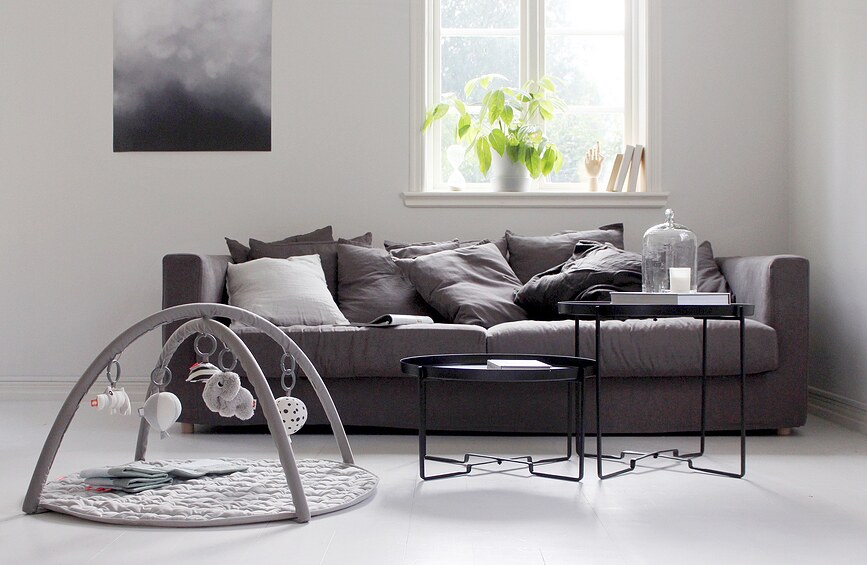 Done by deer Tapis d'éveil, gris