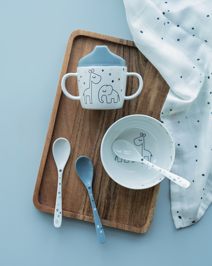 Dreamy Dots Couverts pour enfants, blancs, Set 3 pièces