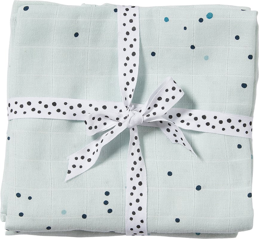 Dreamy Dots Lange, bleu, Lot de 2