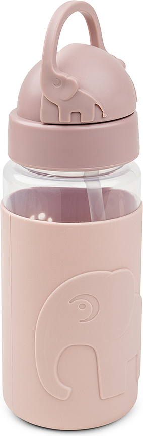 Easy Grip Elphee Bočica sa slamkom 350 ml ružičasta
