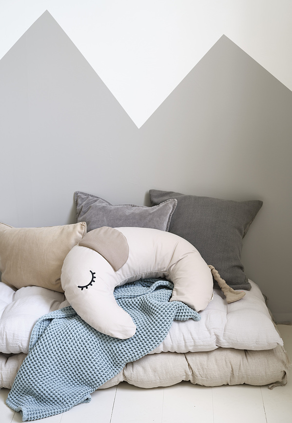 Elphee Coussin d'Allaitement, rose