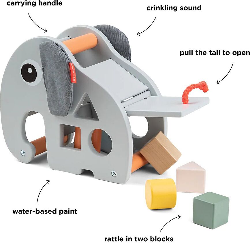 Elphee Igračka Sorter drvena