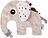 Elphee Schnullerhalter flach rosa