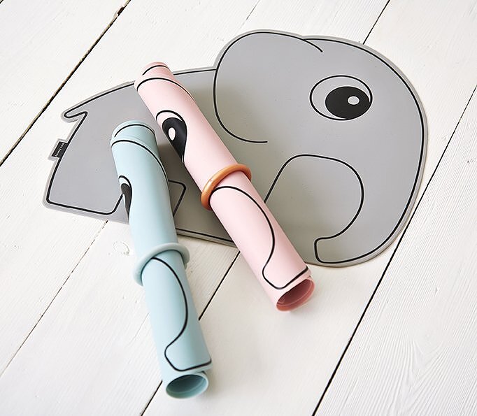 Elphee Set de table, rose