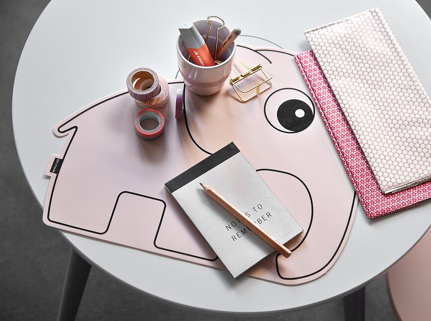 Elphee Set de table, rose