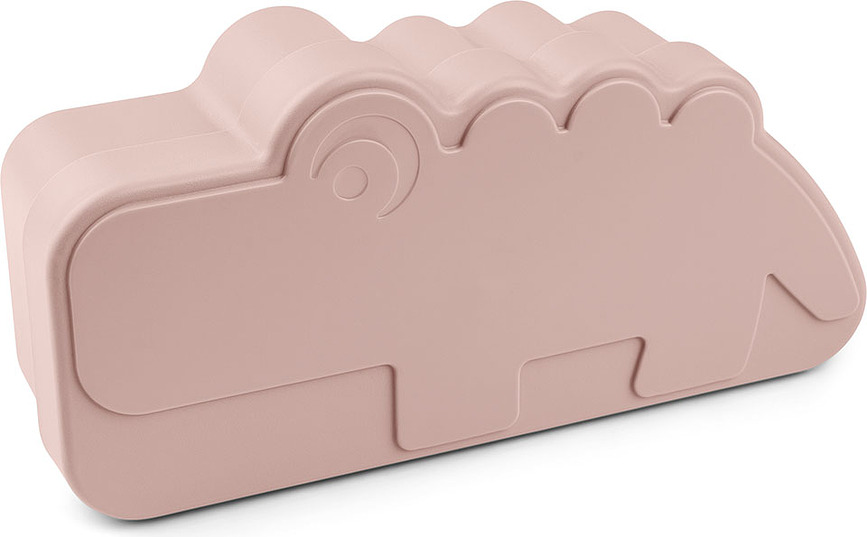 Fiambrera infantil Kiddish Croco, rosa
