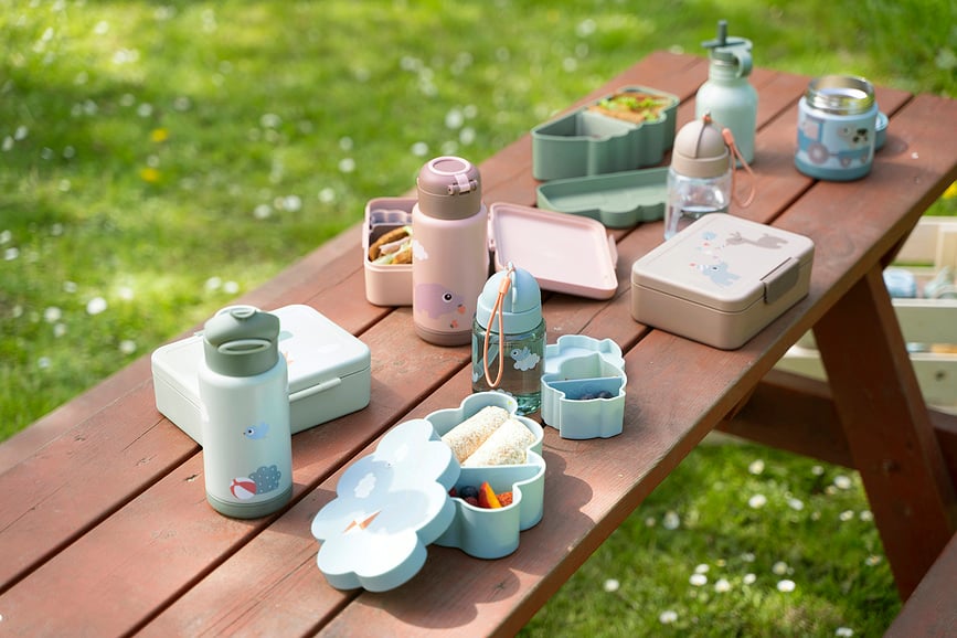 Fiambrera infantil Playground, con compartimentos