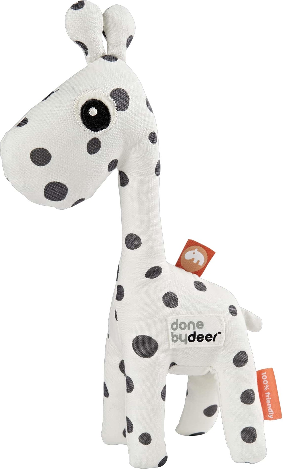 Grzechotka Done By Deer żyrafa w czarne kropki
