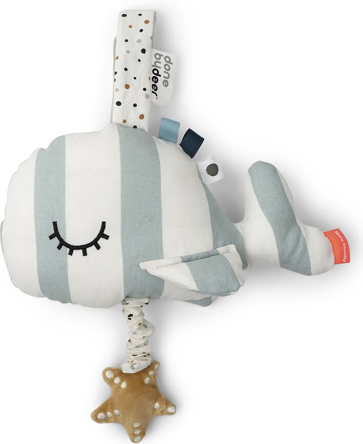 Hanger Sea Wally blauw met muziekdoosje