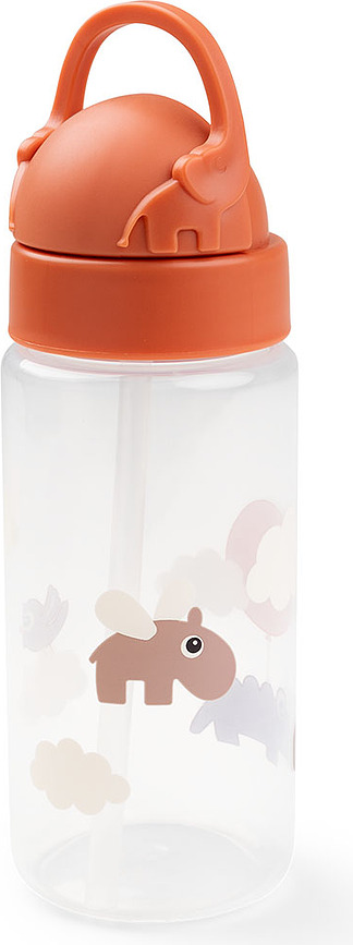 Happy Clouds Bočica sa slamkom 350 ml zelena