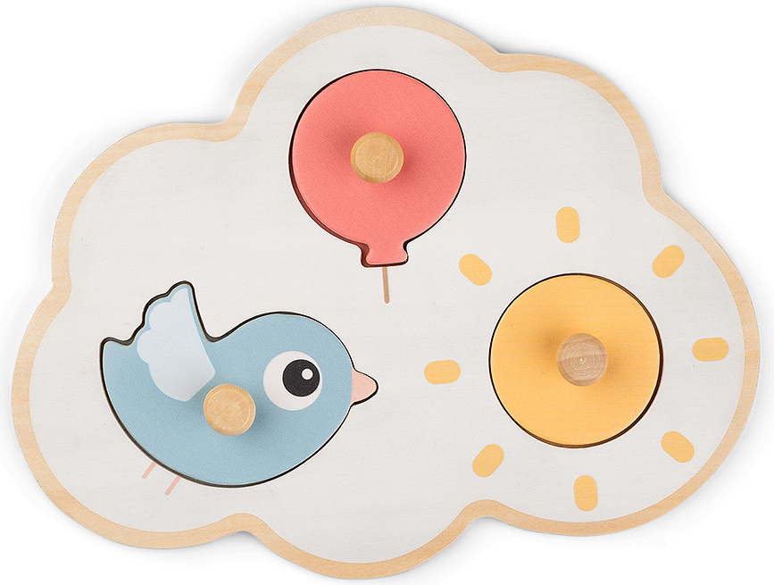 Happy Clouds Παζλ, 4 τμχ