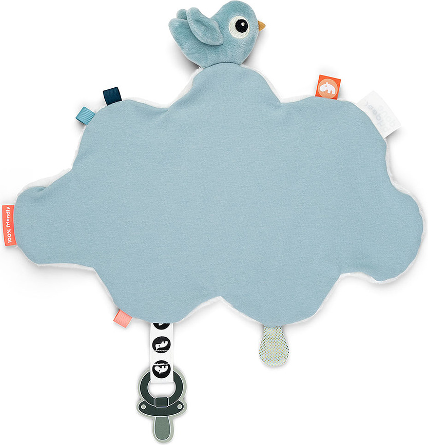 Happy Clouds Plaid Doudou