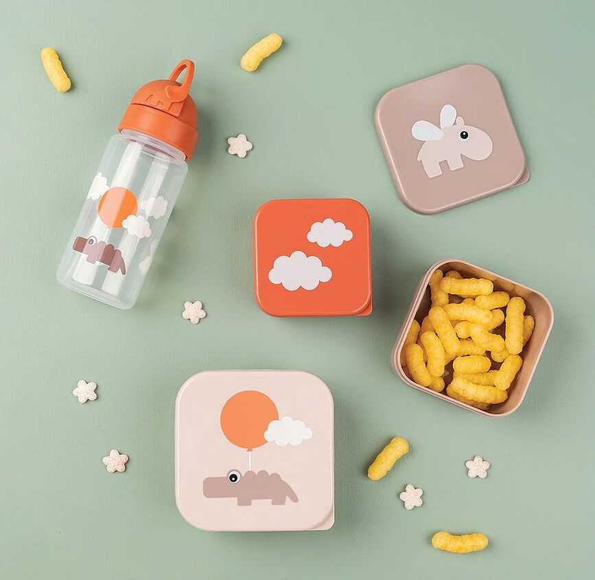 Happy Clouds Posude za grickalice plavo-zelene 3 kom.