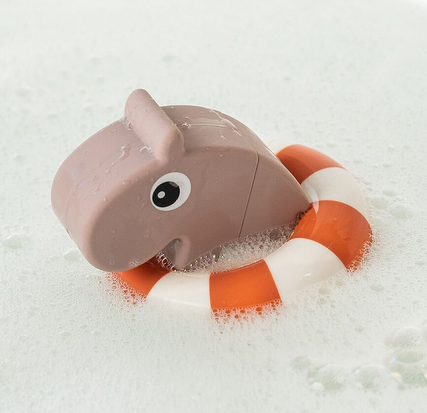 Jouet de bain Done By Deer Croco vert