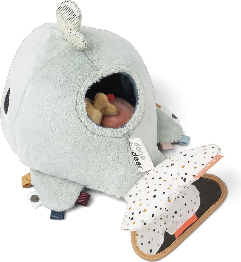 Juguete interactivo Sea Wally, ballena, Set de 4 piezas