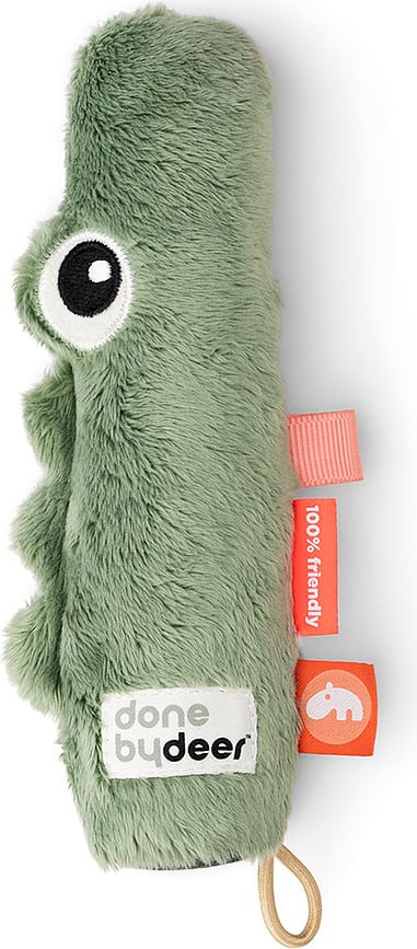 Juguetes para recién nacido Croco, rosa, Set de 3 piezas