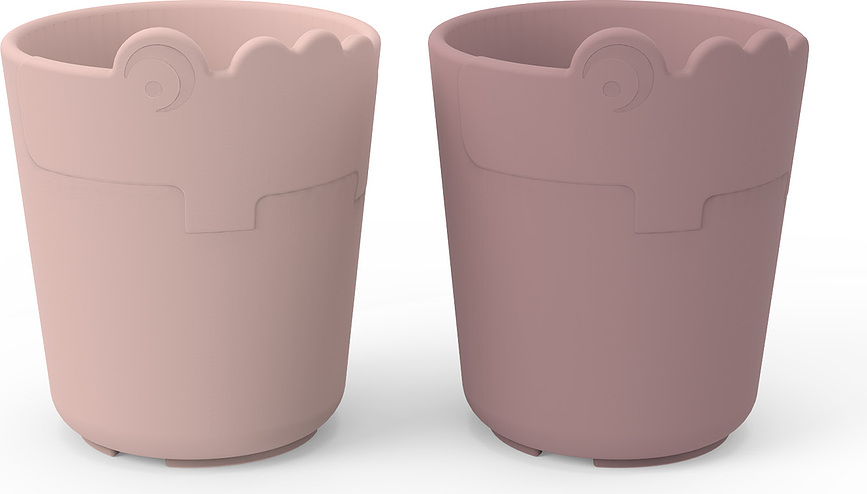 Kiddish Croco Children's cups pink 2 pcs