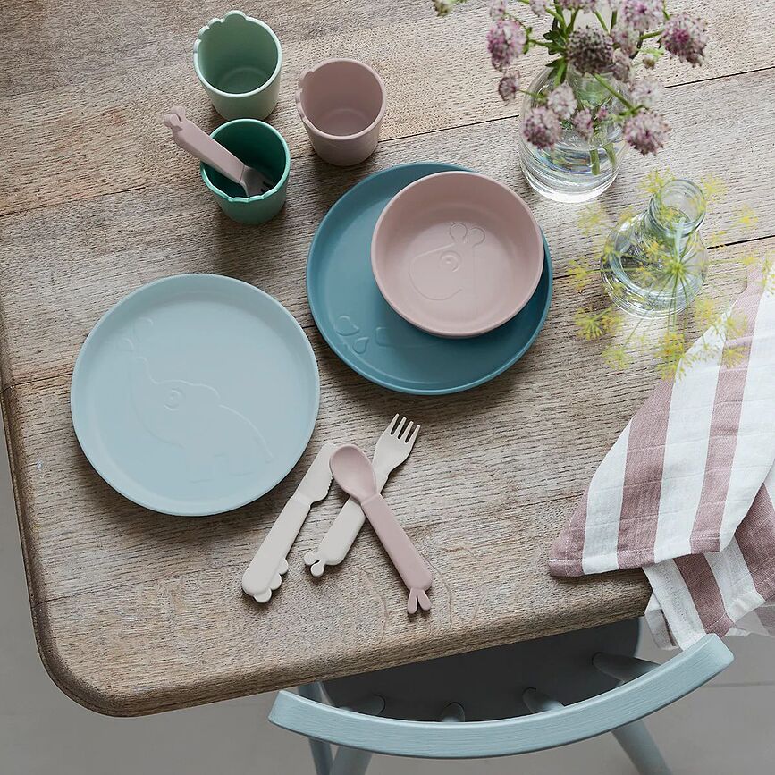 Kiddish Croco Šalice dječje ružičaste 2 kom.