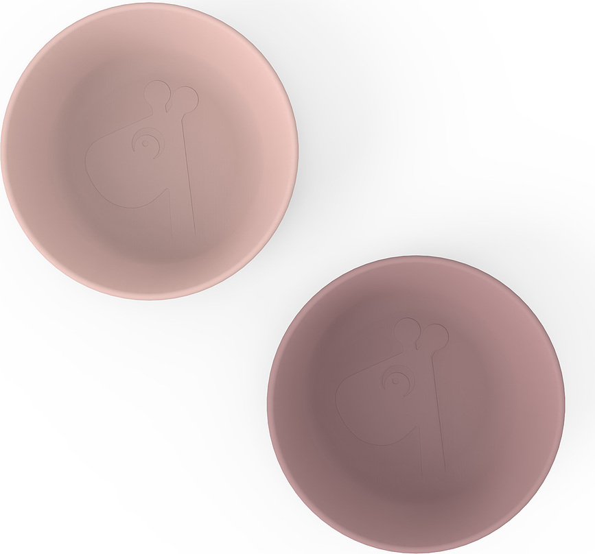 Kiddish Raffi Παιδικά Μπολ, μουσταρδί, 2 τμχ