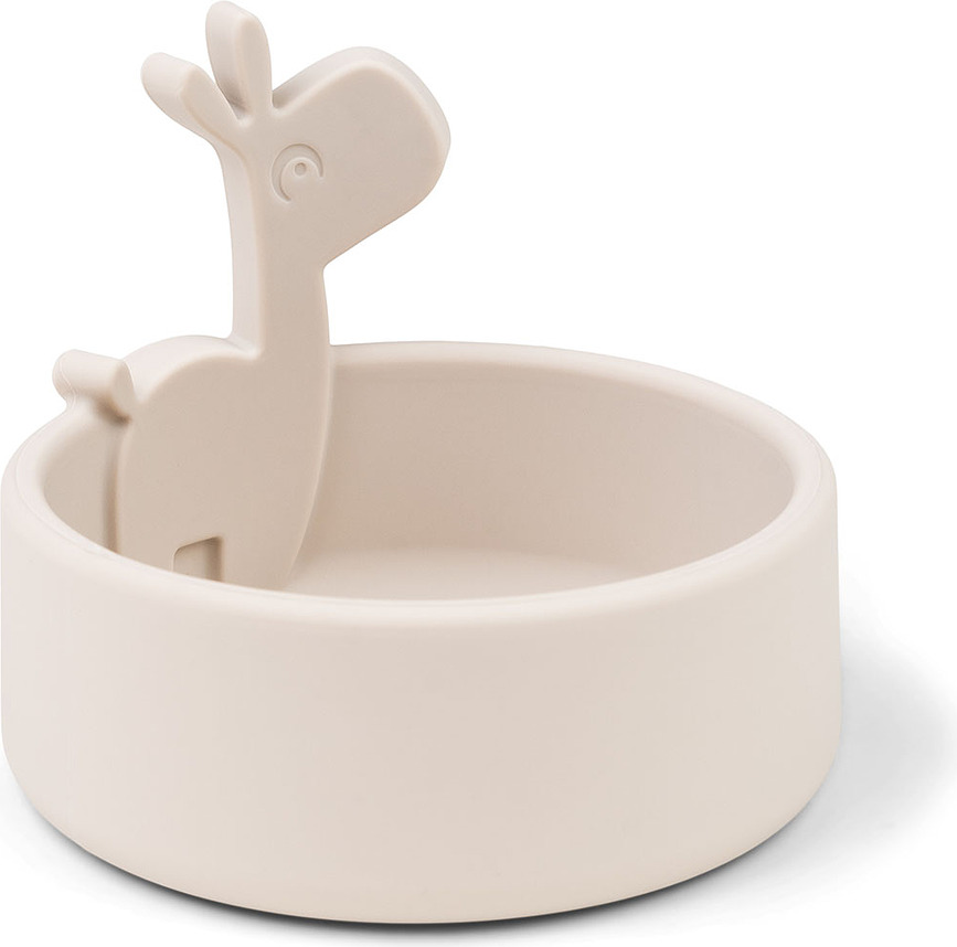 Lalee Bols pour Enfants, en silicone, vert et sable, Lot de 2