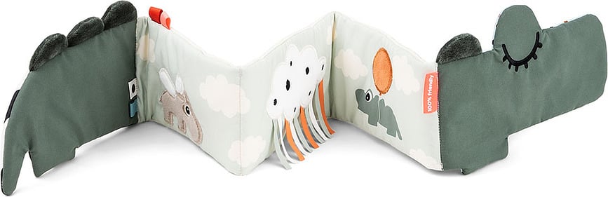 Libro sensorial Croco, verde